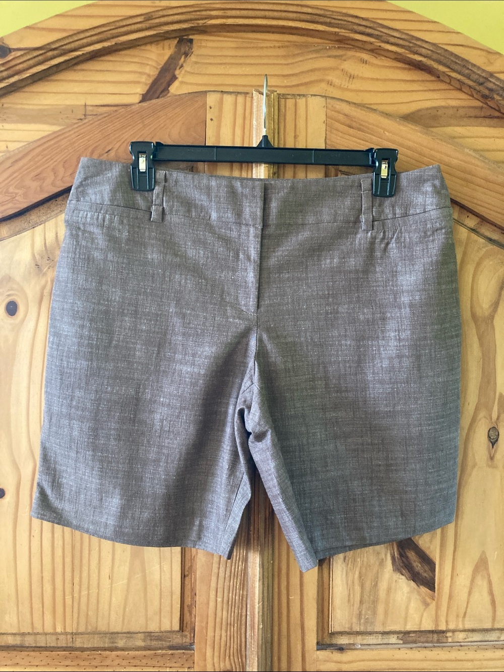 Women’s AB Studio brown cute dressy shorts size 16